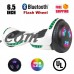 Flash Wheel UL 2272 Certified Hoverboard 6.5" Bluetooth Speaker with LED Light Self Balancing Wheel Electric Scooter - Black   